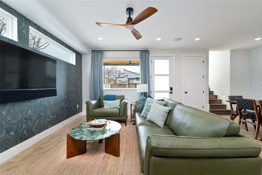 Furnished interior view inside a new home in , Austin (Image 9).