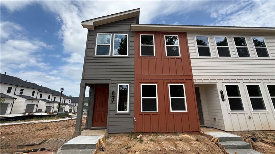 In-progress construction of a new home in Park Vue, Atlanta, GA (Image 35).