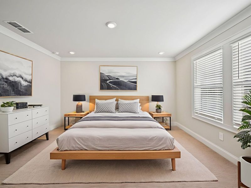Furnished interior view inside a new home in Martin Springs - Highland Series, Lawrenceville (Image 8).