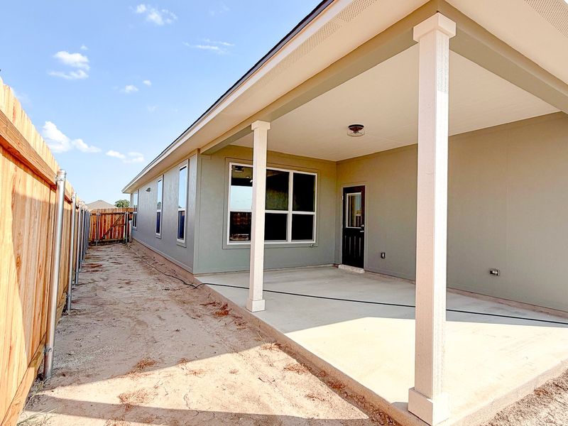 Exterior details and patio area of a home in TerraVista, Victoria (Image 28).