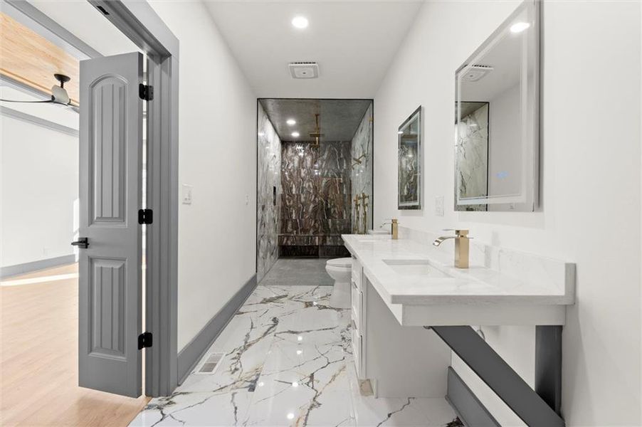 Furnished interior view inside a new home in , Decatur (Image 16).