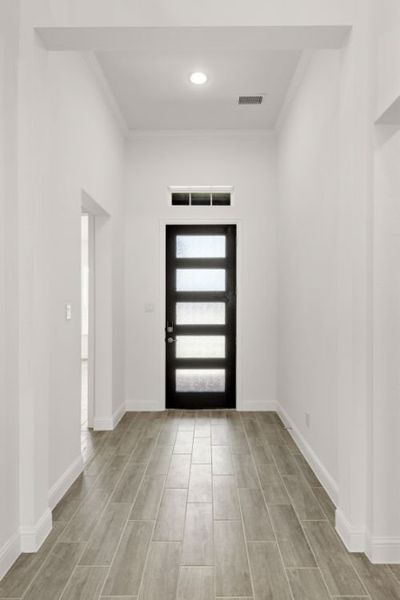 Representative unfurnished interior of a home built from the Grayson by UnionMain Homes in Cambridge Crossing, Celina (Image 22).