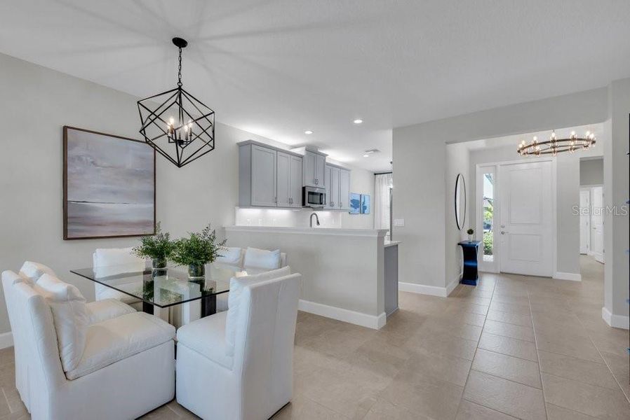 Furnished interior view inside a new home in Valencia Del Sol, Wimauma (Image 14). Furnished interior view inside a new home in Valencia Del Sol, Wimauma (Image 14).