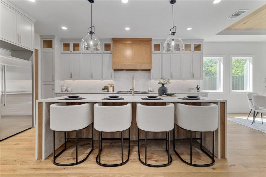 Furnished interior view inside a new home in , Southlake (Image 26).