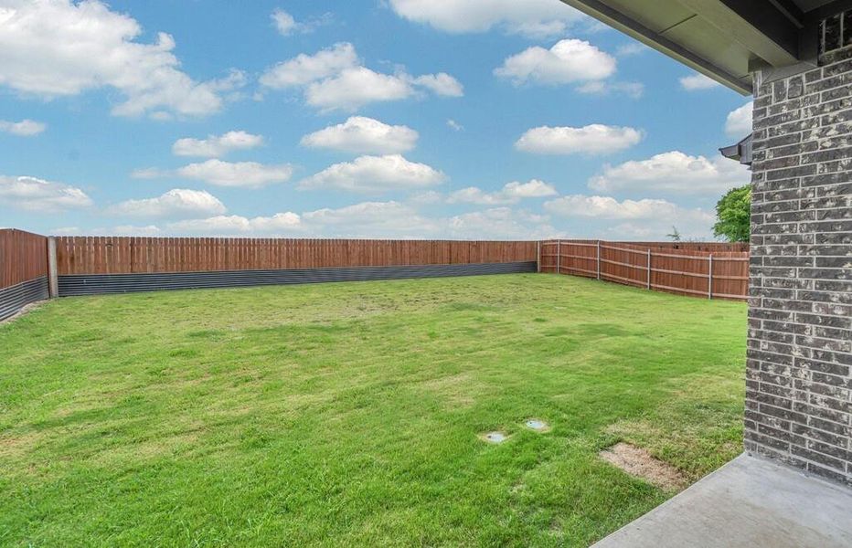 Exterior details and patio area of a home in , Waco (Image 2). Exterior details and patio area of a home in , Waco (Image 2).