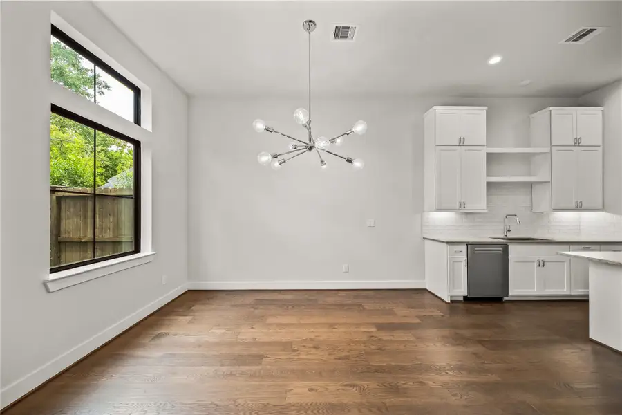 Spacious, unfurnished interior of a new home in Spring Valley Creek, Houston (Image 10). Spacious, unfurnished interior of a new home in Spring Valley Creek, Houston (Image 10).