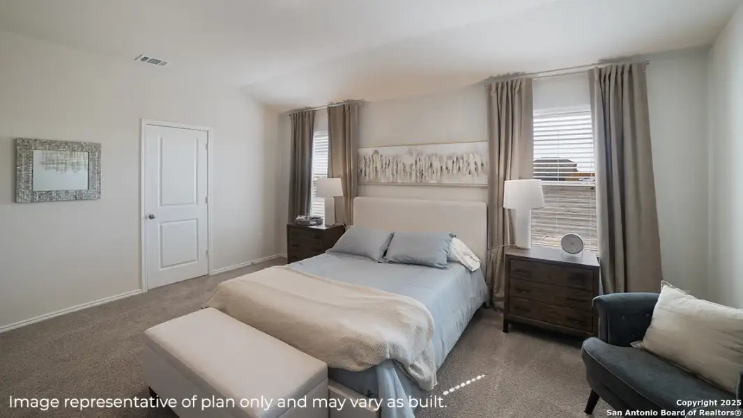 Furnished interior view inside a new home in , San Antonio (Image 10).