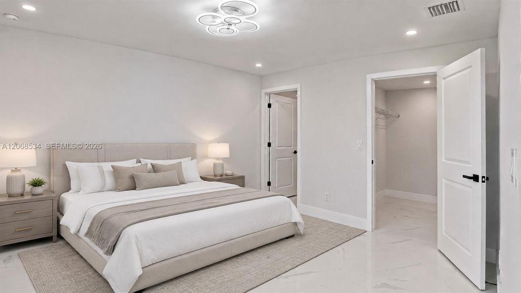 Furnished interior view inside a new home in , Lehigh Acres (Image 6).