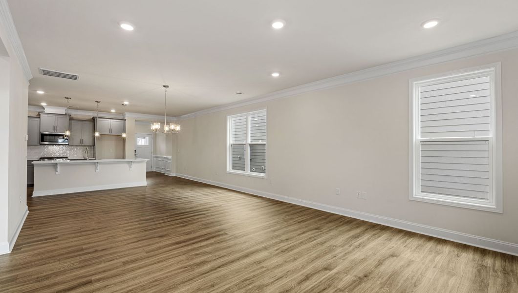 Spacious, unfurnished interior of a new home in Adams Glen, Greenville (Image 21).