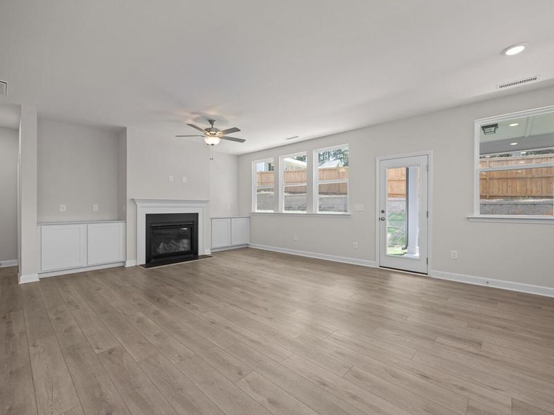 Spacious, unfurnished interior of a new home in Sage on North Main, Wake Forest (Image 18).
