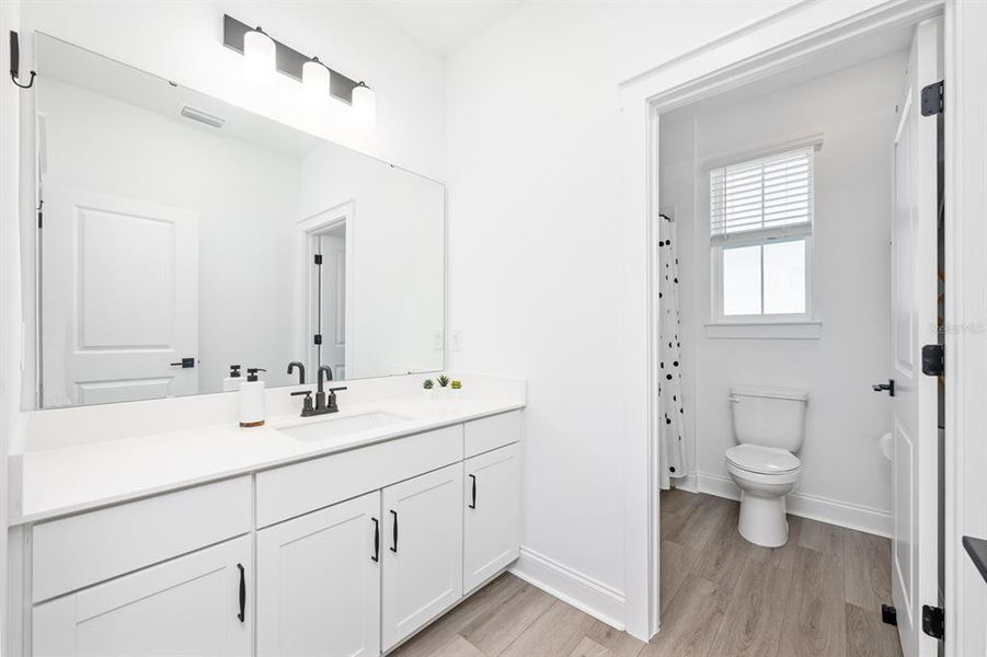 Furnished interior view inside a new home in Osprey Ranch, Winter Garden (Image 27). Furnished interior view inside a new home in Osprey Ranch, Winter Garden (Image 27).