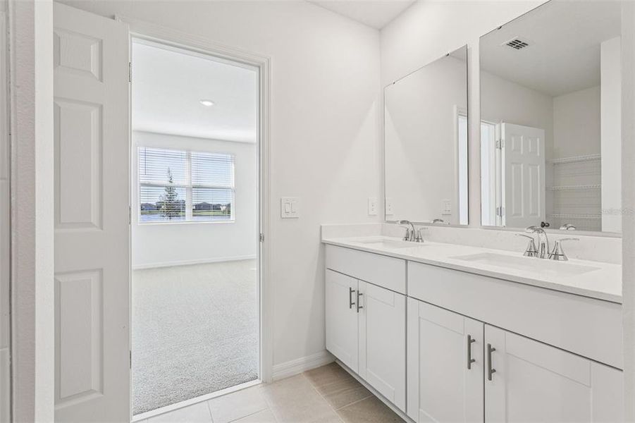 Furnished interior view inside a new home in Lake Deer Estates - Signature Series, Poinciana (Image 9).