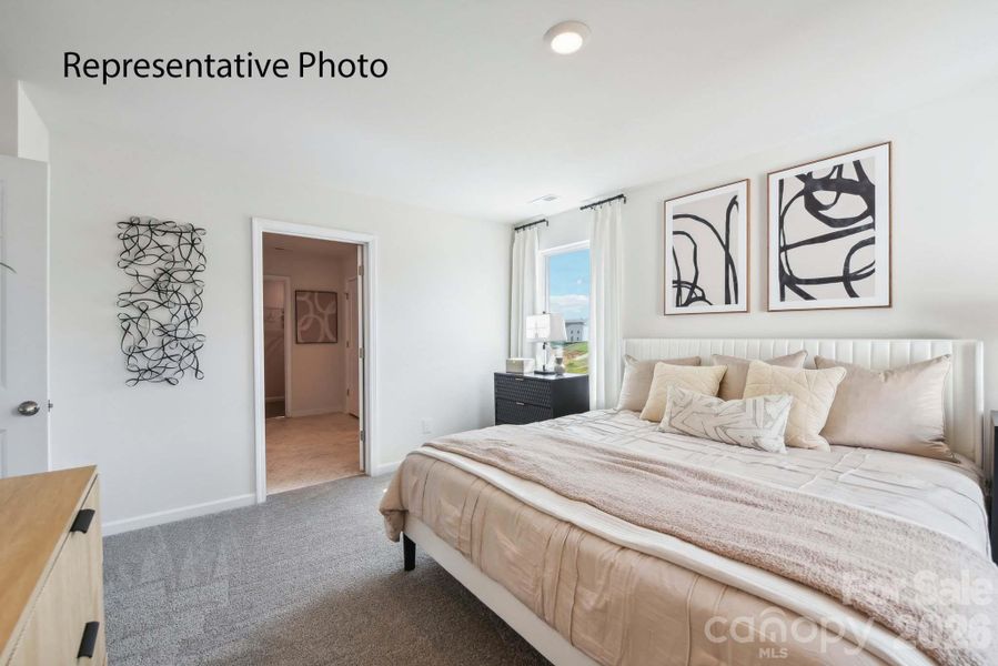 Furnished interior view inside a new home in Fergus Crossing, York (Image 20).