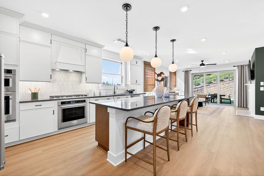 Representative furnished interior of a home built from the Mainstay by Pulte Homes in Everhour, Newnan (Image 2).
