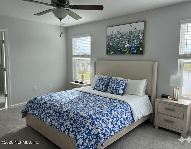 Furnished interior view inside a new home in , Jacksonville (Image 14).