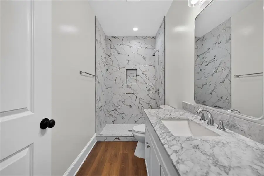 Furnished interior view inside a new home in , Hoschton (Image 30).