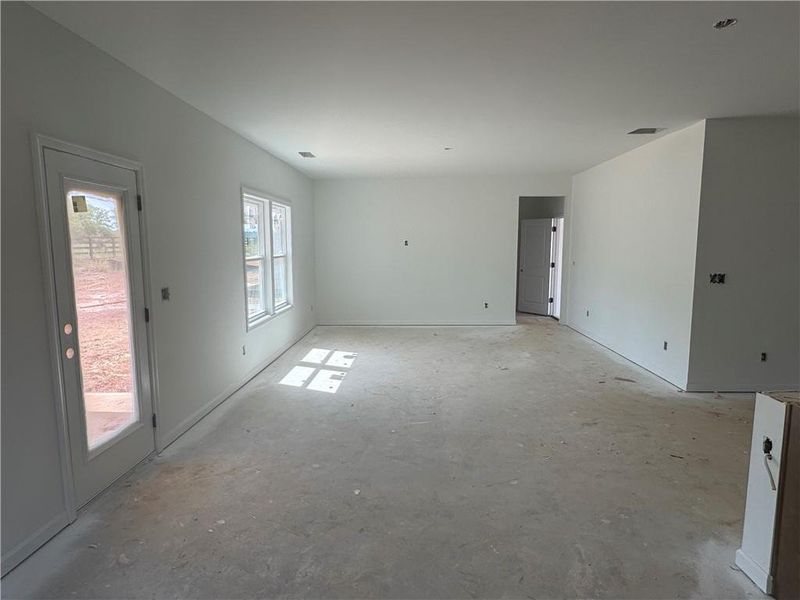 In-progress construction of a new home in Langston Reserve, Cartersville, GA (Image 11).