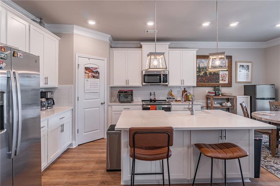 Furnished interior view inside a new home in Enclave at Brookside Crossing, Auburn (Image 41).