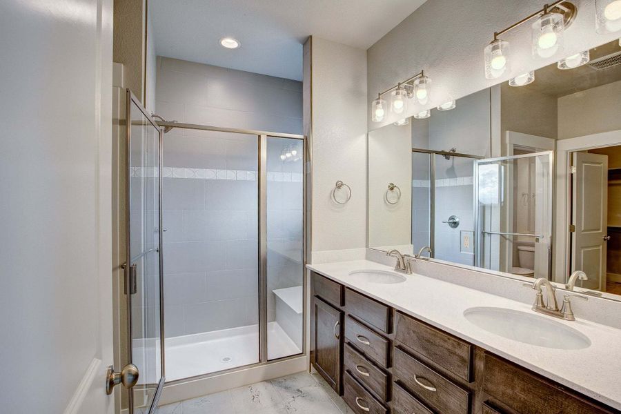 Primary Bath - Not Actual Home - Finishes May Vary