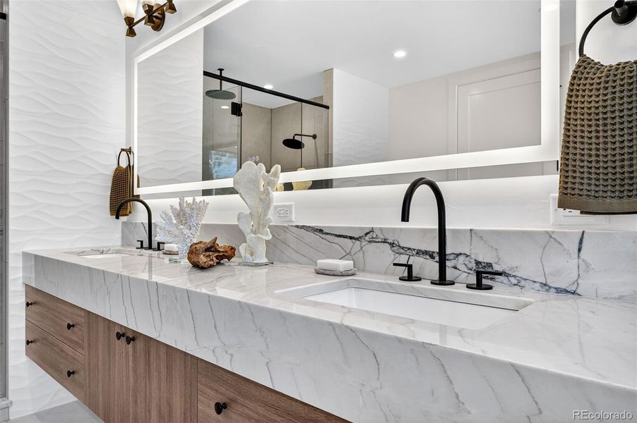 Close-up of interior finishes inside a home in , Denver (Image 18).