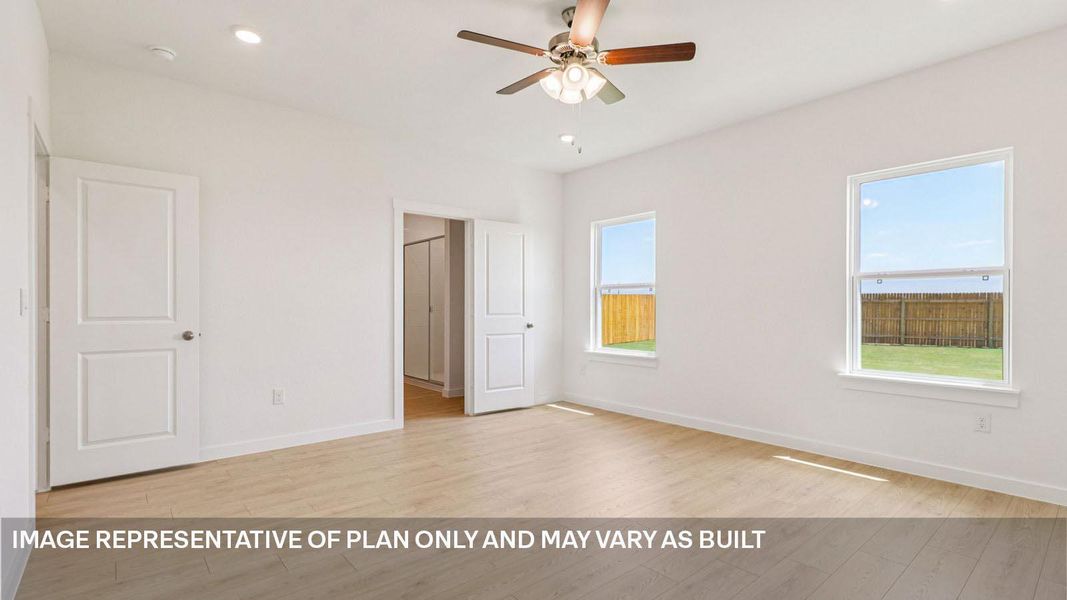 Spacious, unfurnished interior of a new home in Monarch Ranch, Manor (Image 22).