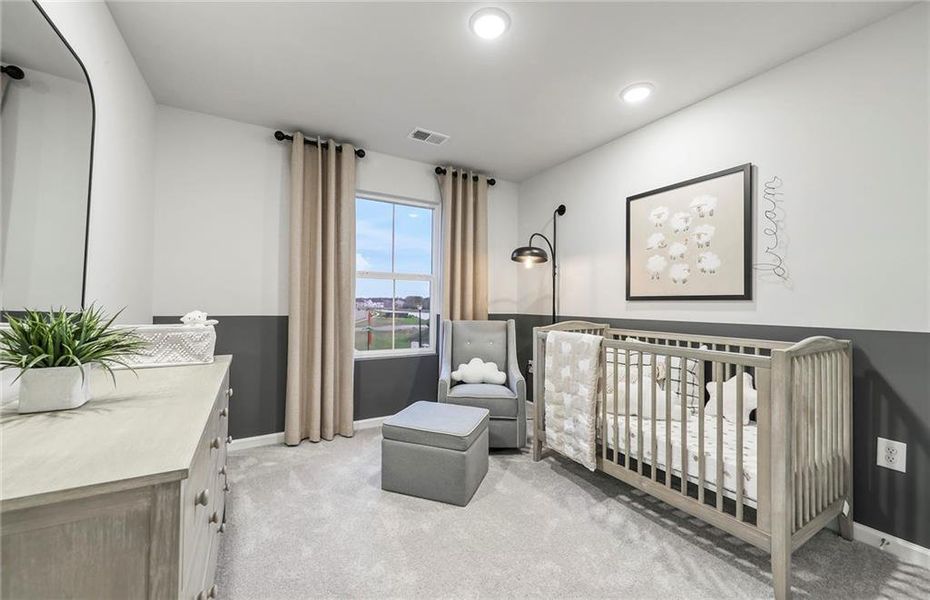 Furnished interior view inside a new home in Avery Ridge, Gainesville (Image 6).