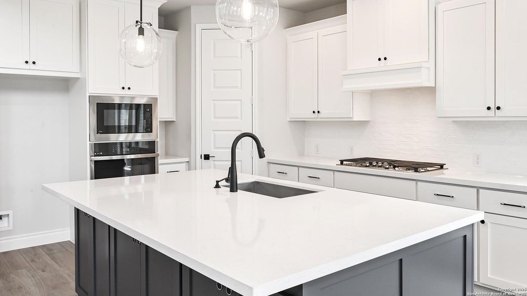 Close-up of interior finishes inside a home in Legacy At Lake Dunlap 50', New Braunfels (Image 15). Close-up of interior finishes inside a home in Legacy At Lake Dunlap 50', New Braunfels (Image 15).