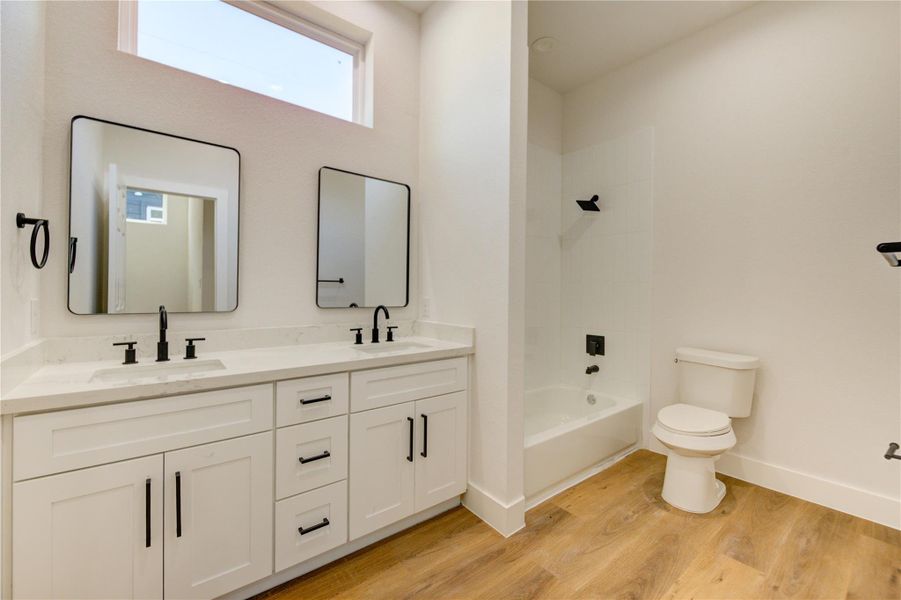 Furnished interior view inside a new home in , Houston (Image 14).