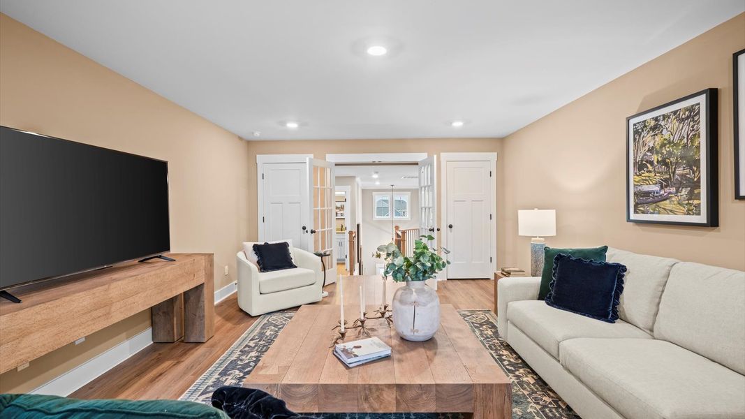 Representative furnished interior of a home built from the Middleton by DRB Homes in Foxbank, Gray Court (Image 15).