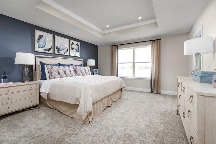 Furnished interior view inside a new home in Reserve at Lake Meadows, Ocoee (Image 4). Furnished interior view inside a new home in Reserve at Lake Meadows, Ocoee (Image 4).