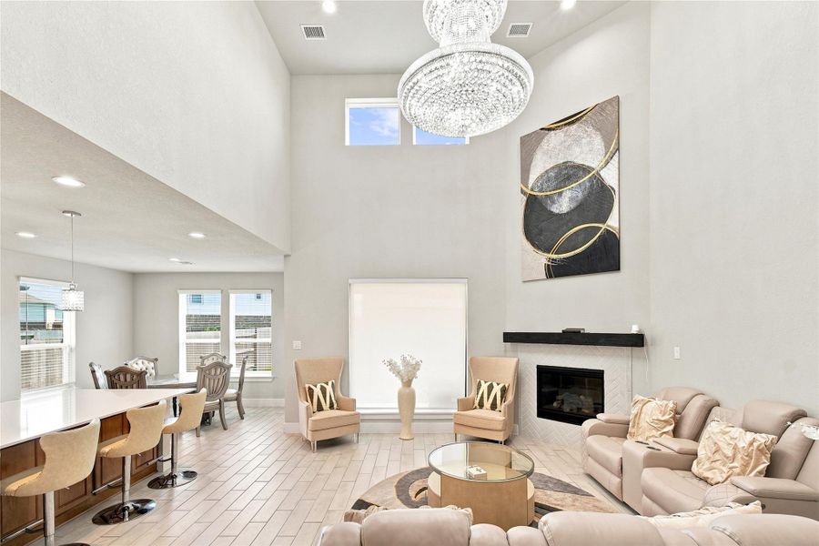 Furnished interior view inside a new home in , Hockley (Image 16). Furnished interior view inside a new home in , Hockley (Image 16).