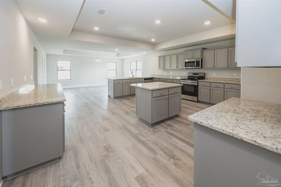 Furnished interior view inside a new home in Emmaline Gardens, Milton (Image 4).
