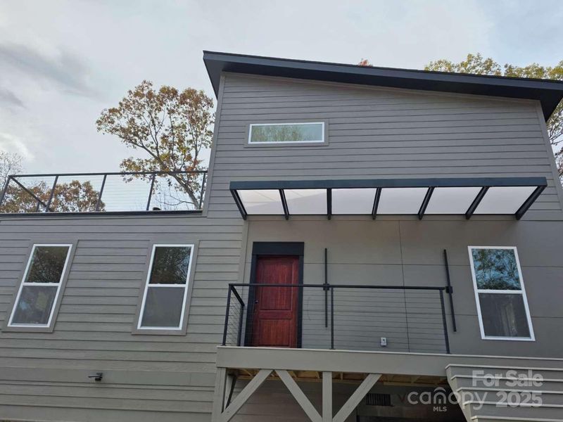 Exterior details and patio area of a home in , Canton (Image 17). Exterior details and patio area of a home in , Canton (Image 17).