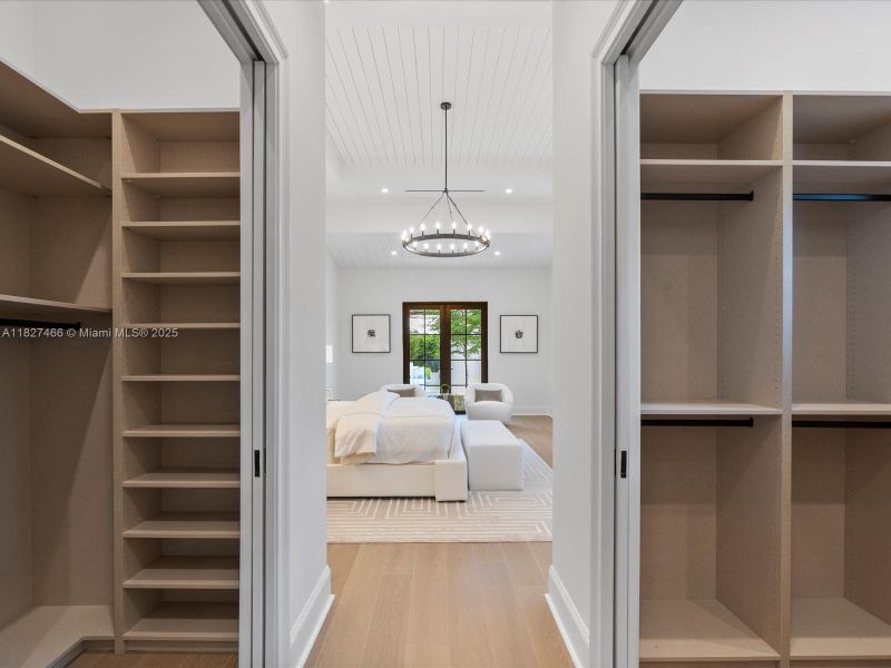 Furnished interior view inside a new home in , Miami (Image 11).