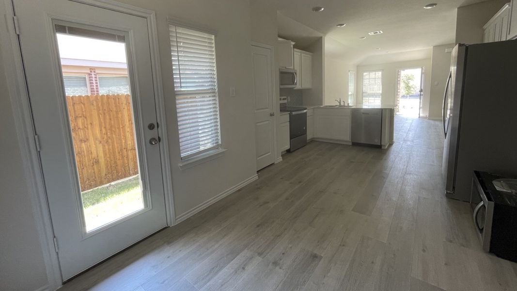Representative unfurnished interior of a home built from the Sapphire by D.R. Horton in Elevon, Lavon (Image 8).