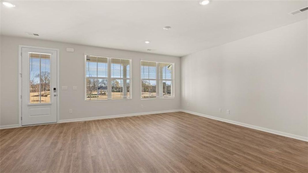 Spacious, unfurnished interior of a new home in Brookland Commons, Monroe (Image 14).