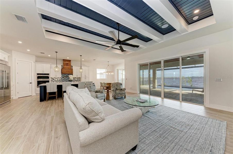 Furnished interior view inside a new home in , Punta Gorda (Image 23). Furnished interior view inside a new home in , Punta Gorda (Image 23).