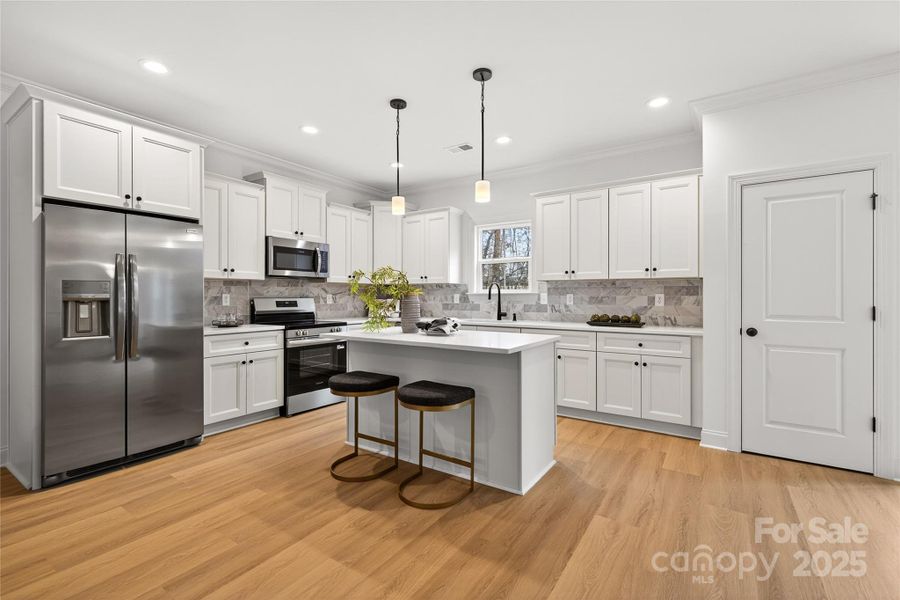 Furnished interior view inside a new home in , Denver (Image 16).