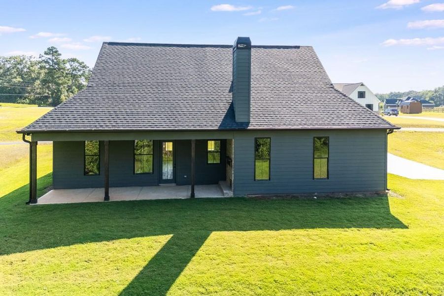 Front exterior of a new home in , Dallas, GA, highlighting curb appeal (Image 2). Front exterior of a new home in , Dallas, GA, highlighting curb appeal (Image 2).