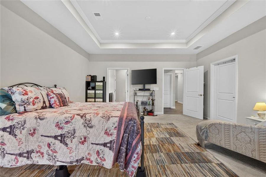 Furnished interior view inside a new home in , McDonough (Image 29).
