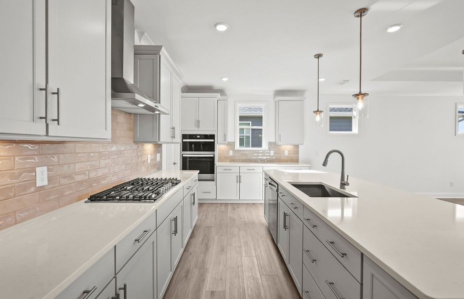 Furnished interior view inside a new home in Carolina Riverside, Belmont (Image 13).