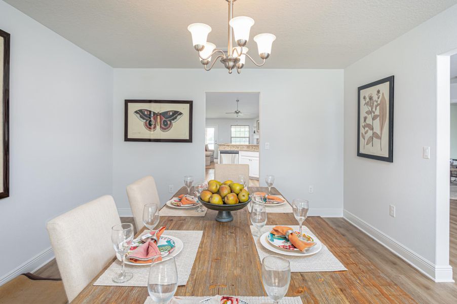 Furnished interior view inside a new home in Cedar Creek at Deerpoint Lake, Panama City (Image 8).