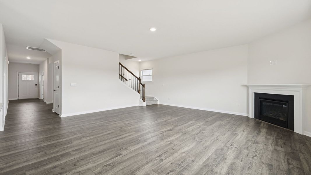 Spacious, unfurnished interior of a new home in Spring Ridge, Anderson (Image 19).
