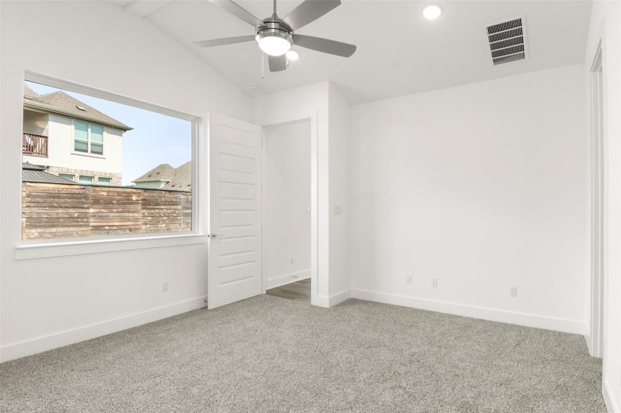 Spacious, unfurnished interior of a new home in The Enclave at Hidden Oaks, Georgetown (Image 24). Spacious, unfurnished interior of a new home in The Enclave at Hidden Oaks, Georgetown (Image 24).