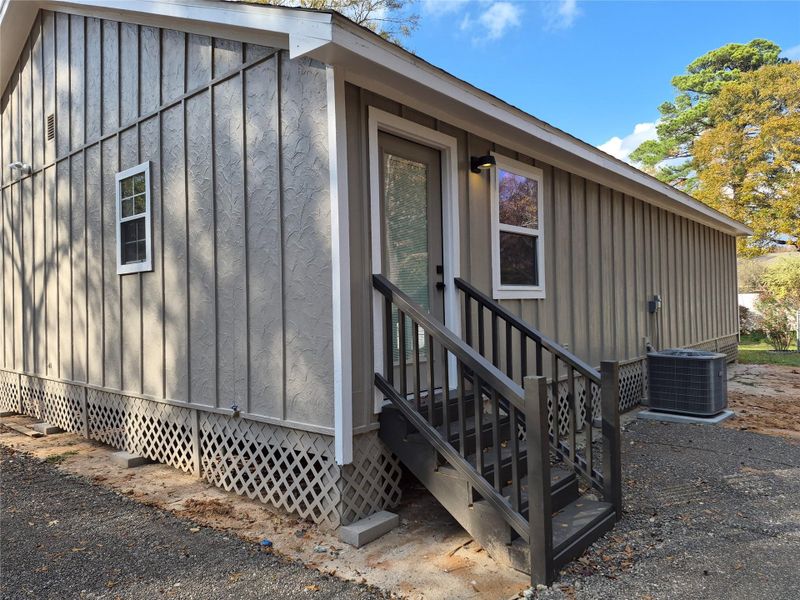 backdoor to utility room