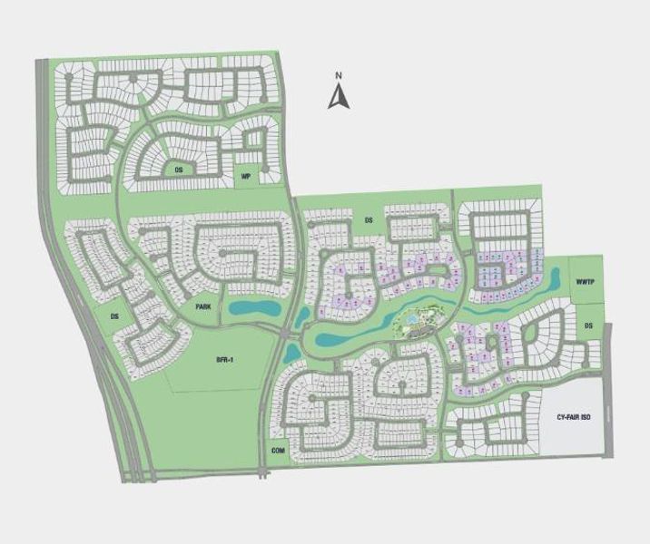 Avalon at Cypress Site Map