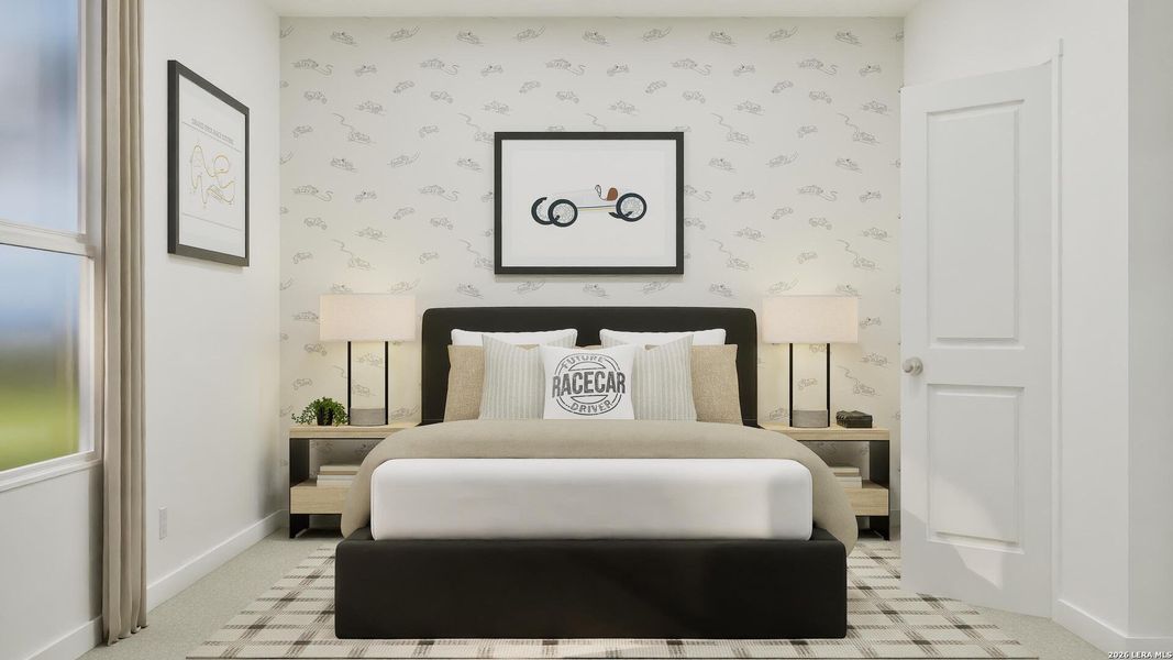 Furnished interior view inside a new home in Voss Farms, New Braunfels (Image 14).