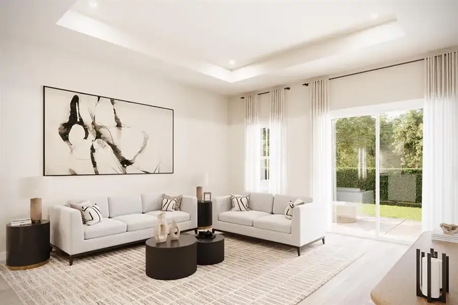 Representative furnished interior of a home built from the Avon by Ryan Homes in Sterling Oaks Signature Series, Ash (Image 3). Representative furnished interior of a home built from the Avon by Ryan Homes in Sterling Oaks Signature Series, Ash (Image 3).