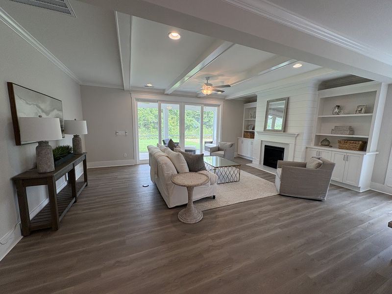 Furnished interior view inside a new home in Riverside Cove, Wilmington (Image 16).
