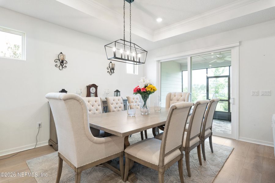 Furnished interior view inside a new home in Del Webb Nocatee, Ponte Vedra (Image 13).